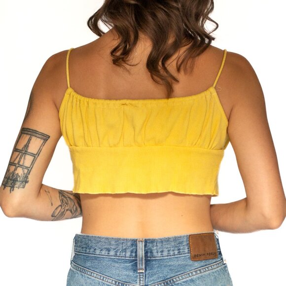 Princess Polly • Crop Top • US 6 • Yellow - Picture 8 of 17